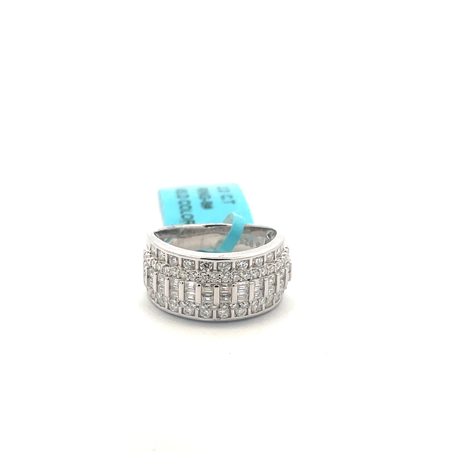 Baguette VVS Moissanite Diamond Ring