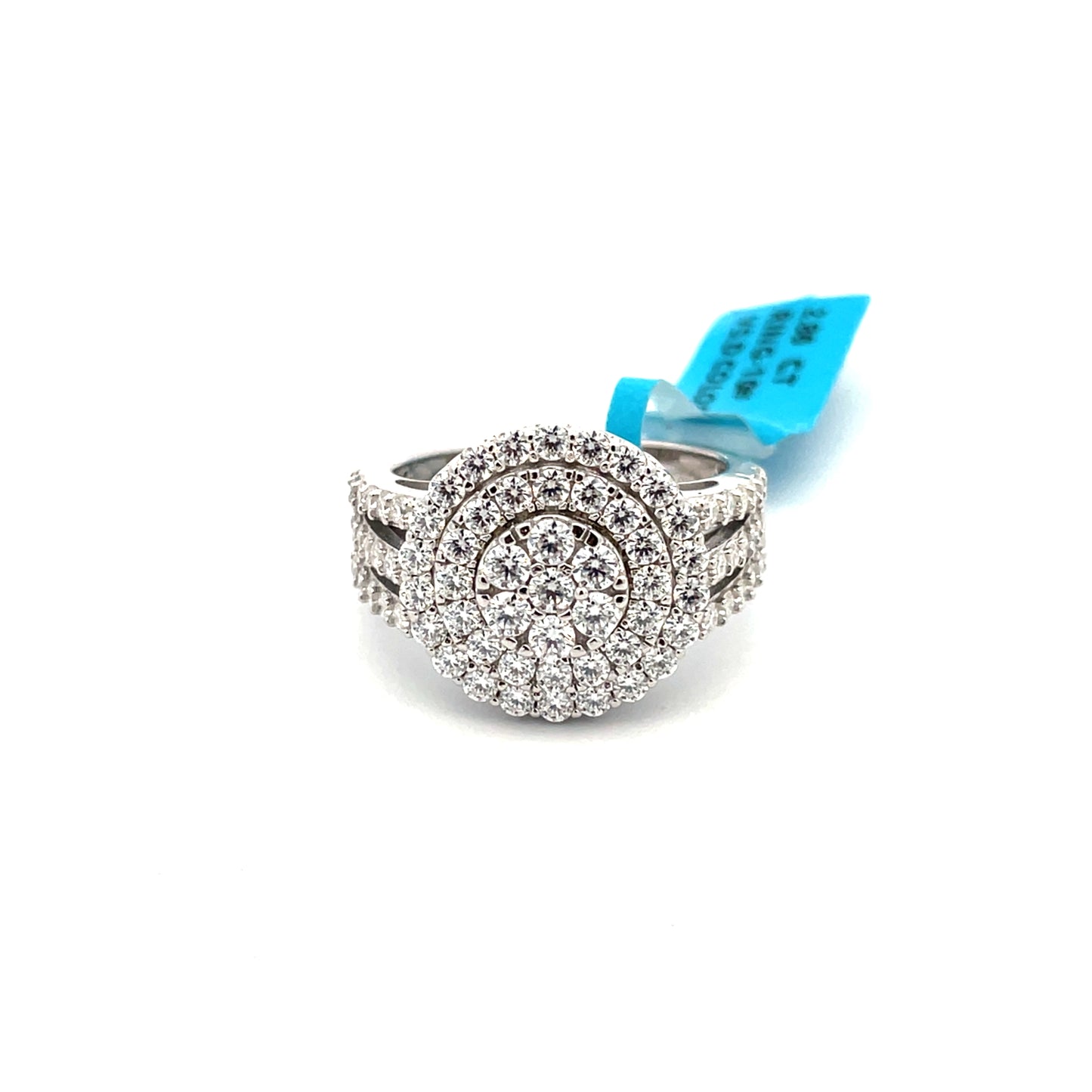Flower VVS Moissanite Diamond Ring