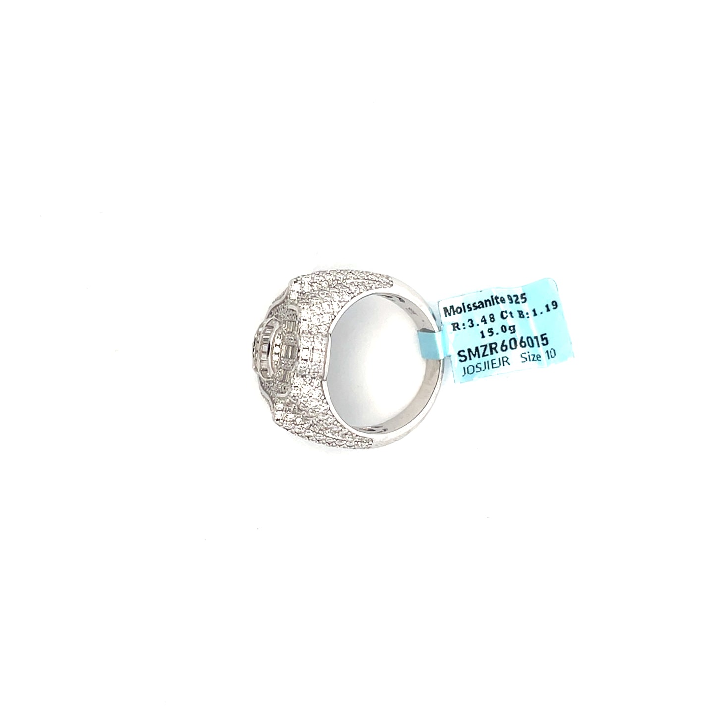 Hamsa VVS Moissanite Diamond Ring