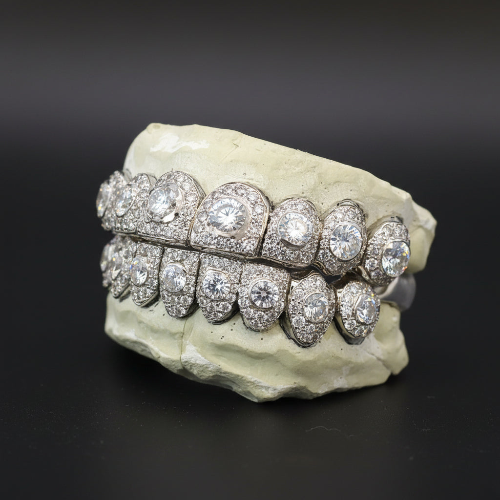 Honeymoon VVS Moissanite Diamond Grillz