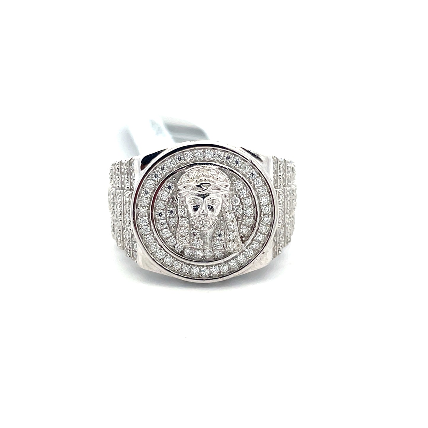 Jesus VVS Moissanite Diamond Ring