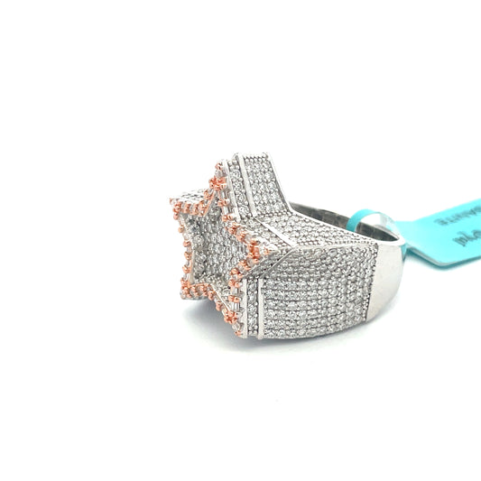 Star VVS Moissanite Diamond Ring