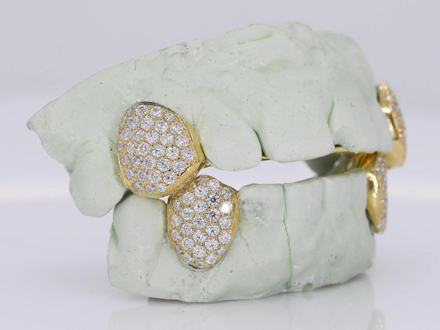 Custom Fangs VVS Moissanite Grillz
