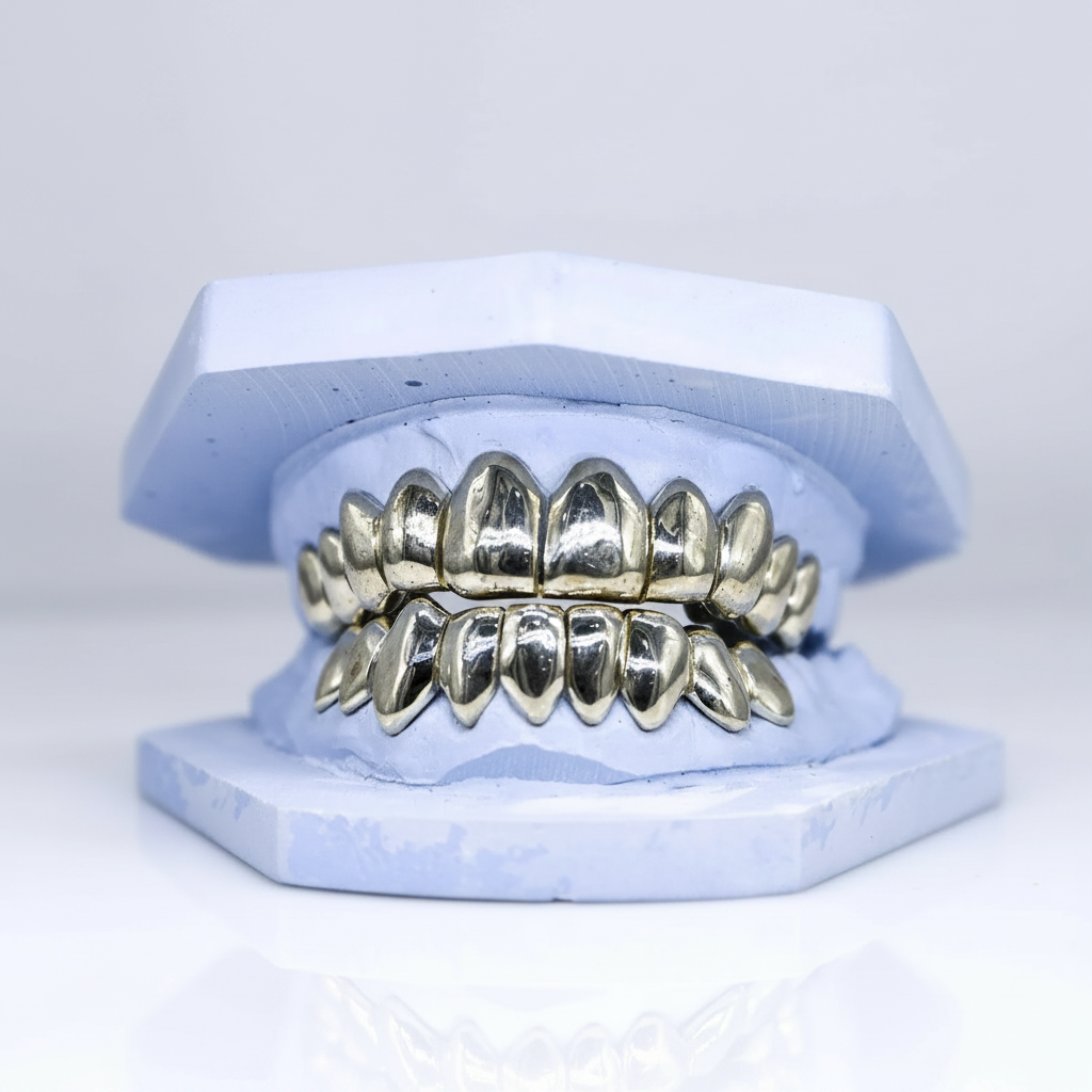 Solid Silver Grillz