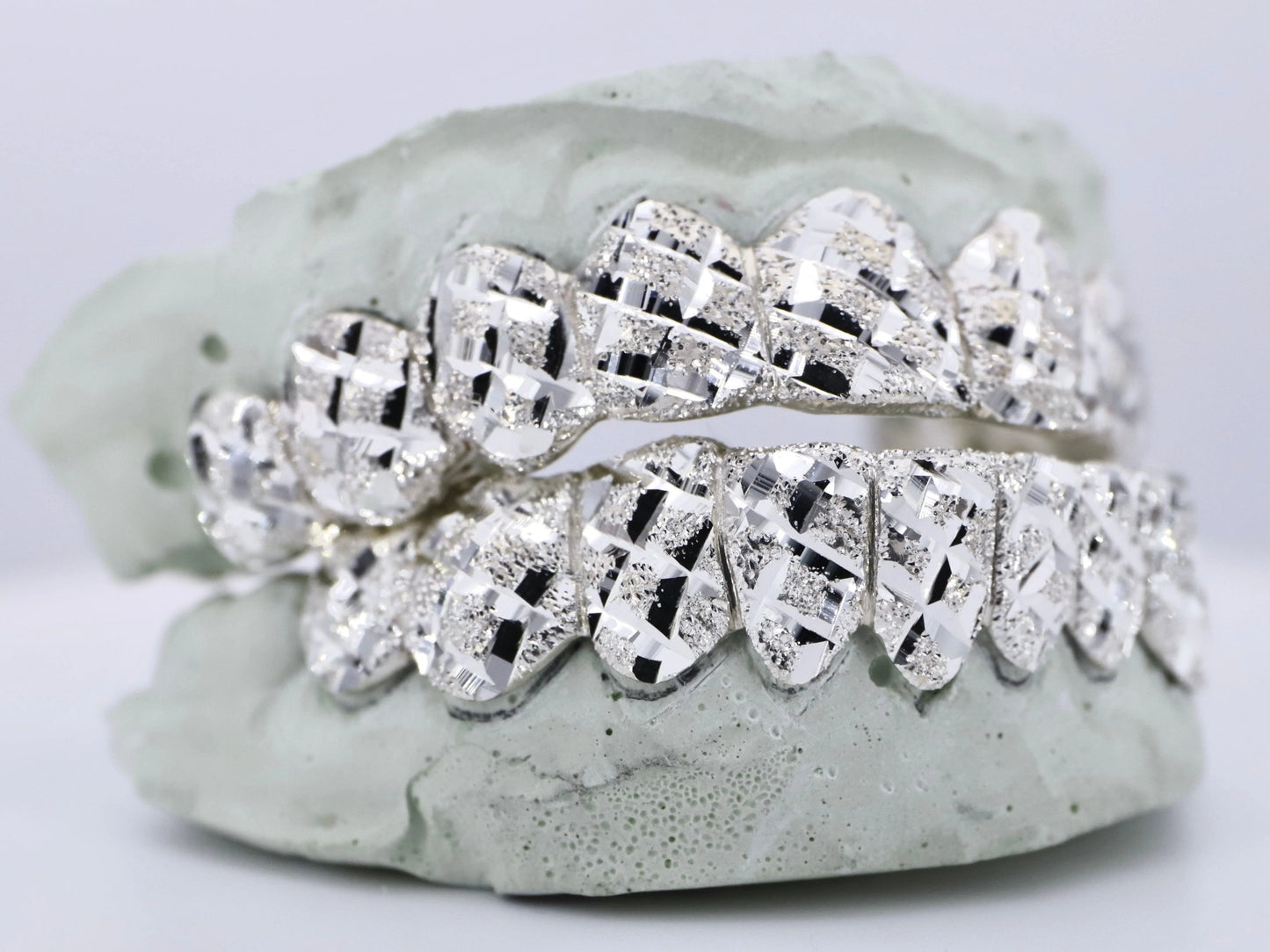 Diamond Dust Diamond Cut Grillz