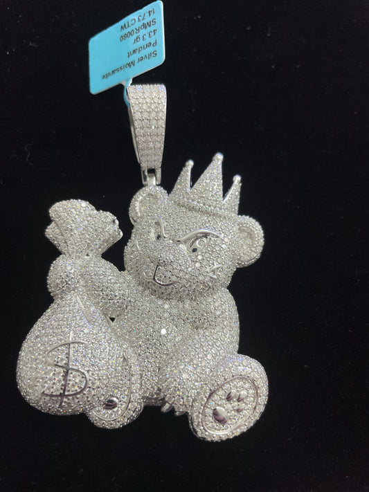 Moneybag Bear Pendant