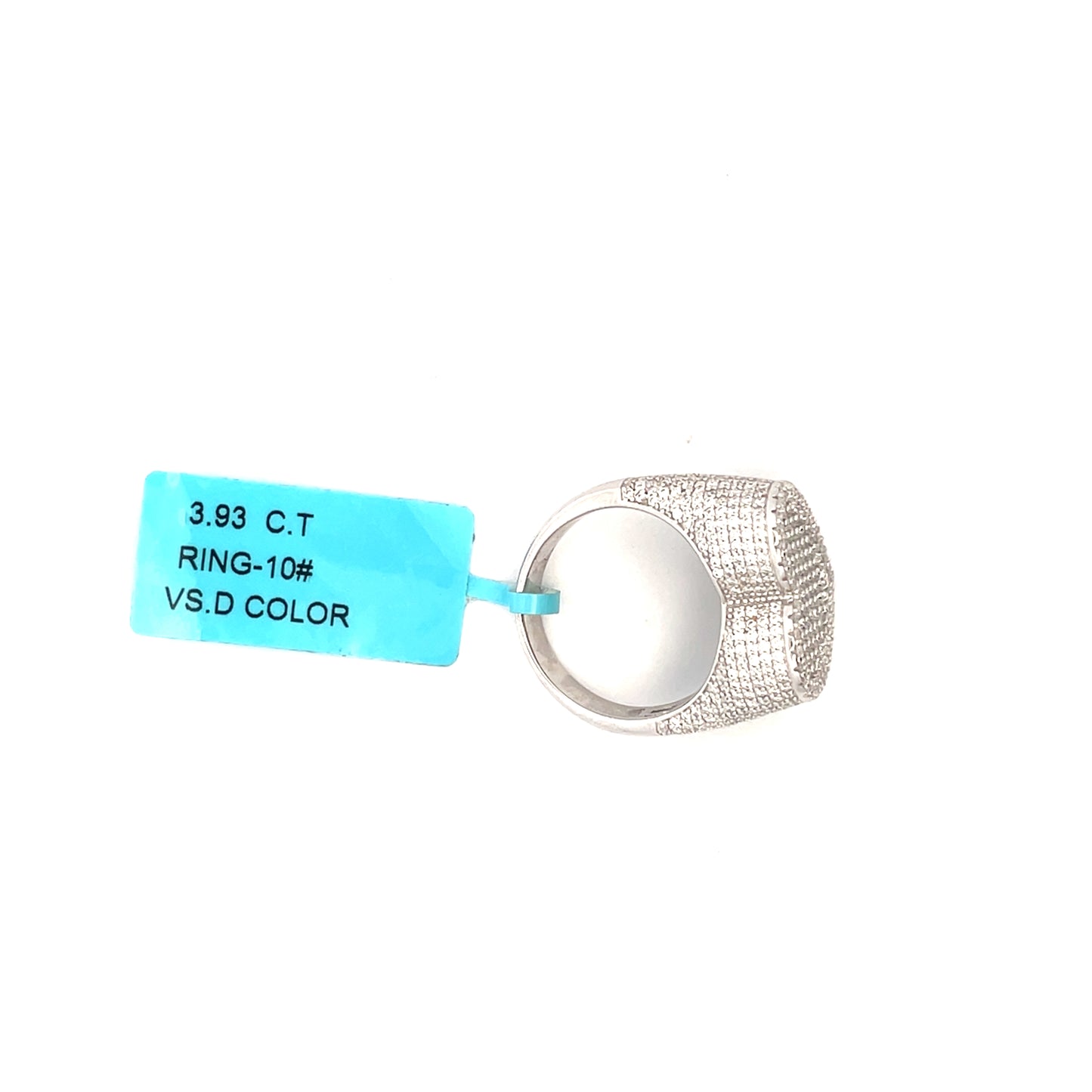 Cross Baguette VVS Diamond Ring