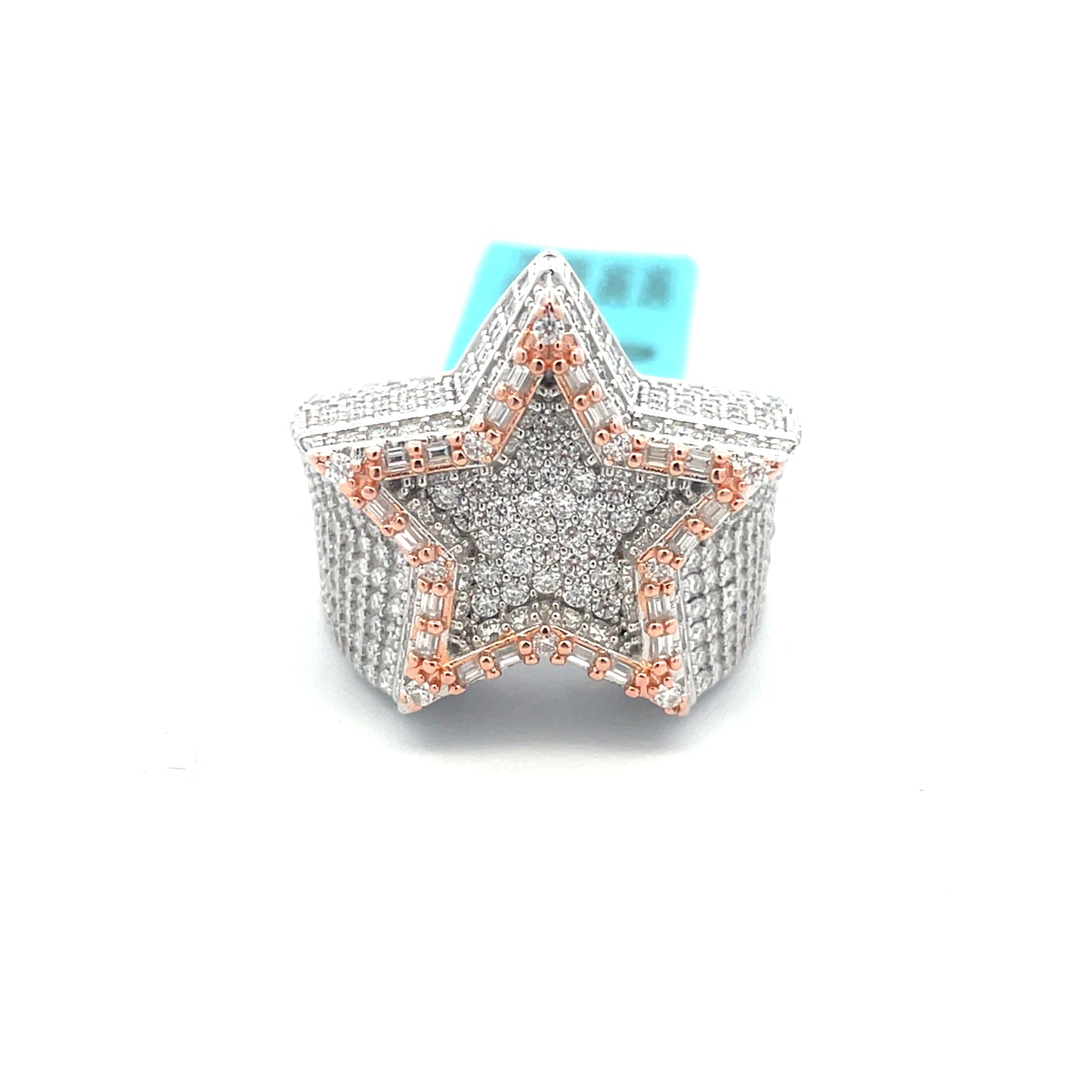 Star VVS Moissanite Diamond Ring