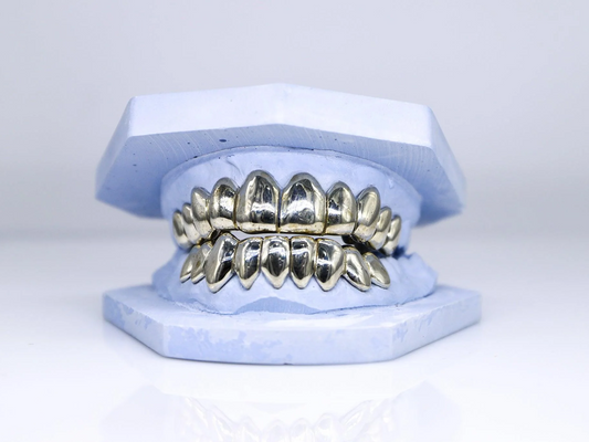 Solid Silver Grillz